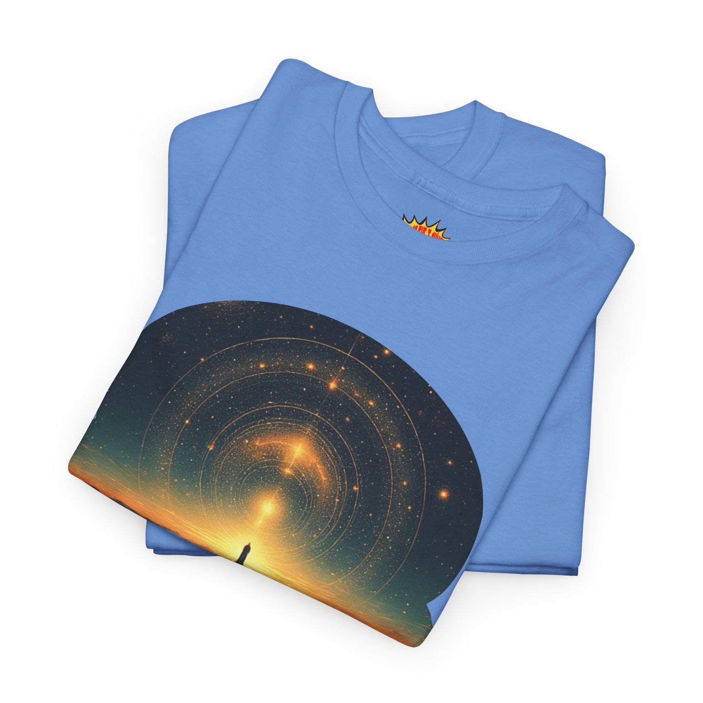 Cosmic Path Space Graphic Art Tee Shirt *Multiple Colors*
