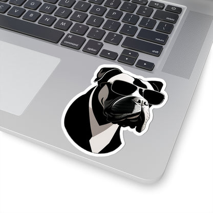 Dog with Sunglasses Stickers