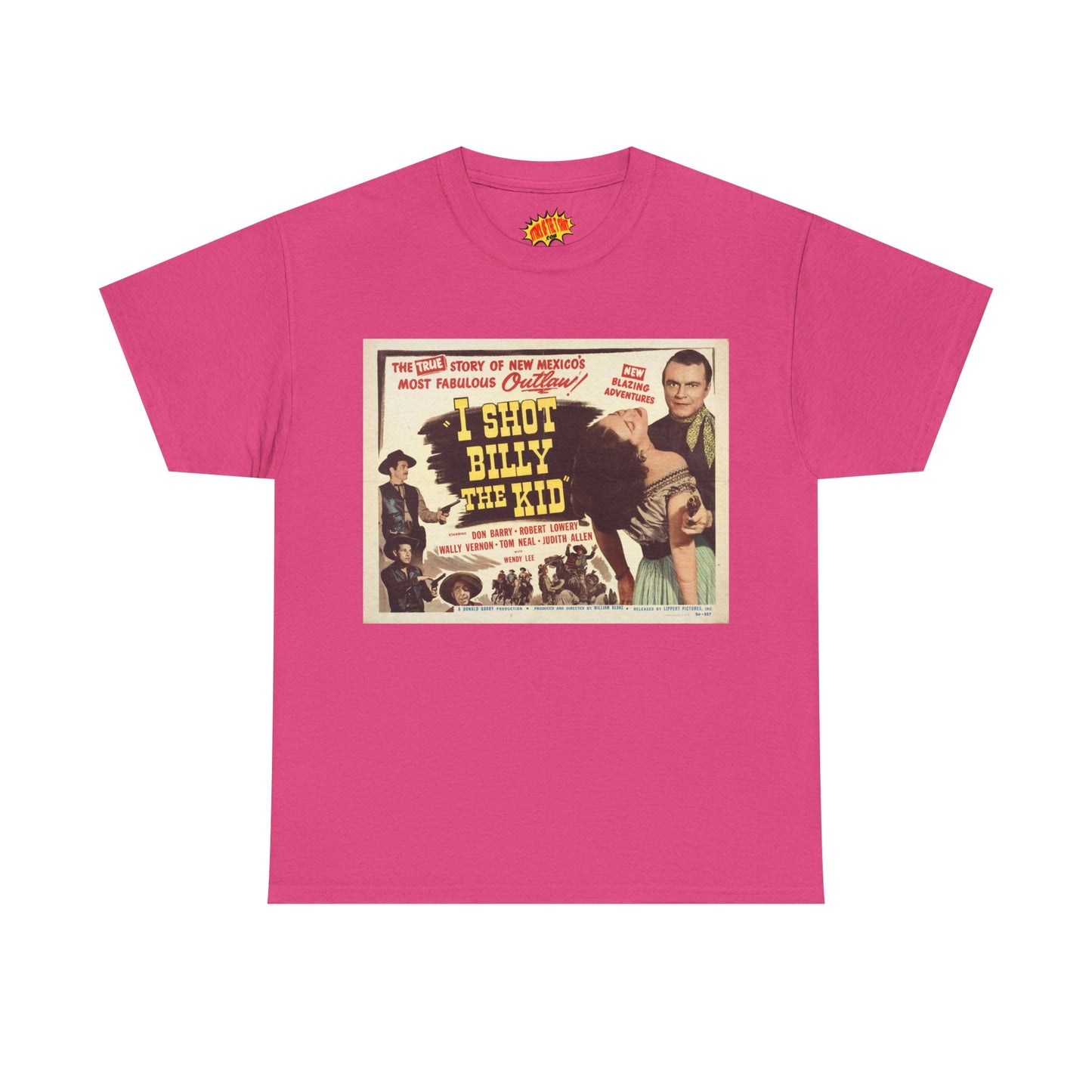 I Shot Billy the Kid Movie Poster T-Shirt *Multiple Colors*
