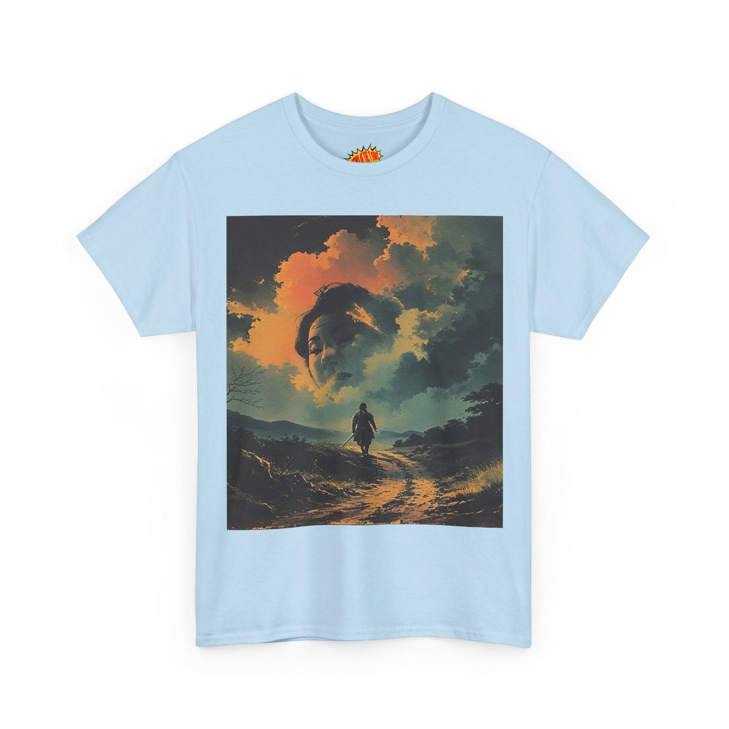 Travelling Samurai w/Cloud Geisha T-Shirt *Multiple Colors*