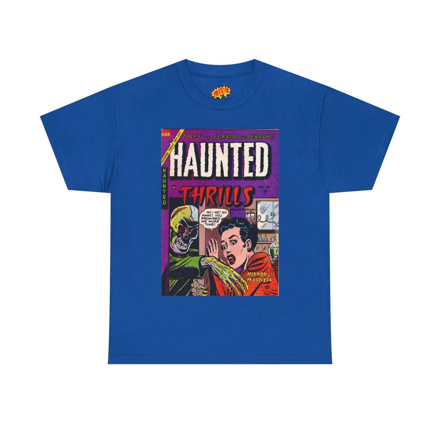 Haunted Thrills September - October Comic Tee Shirt *Multiple Colors*