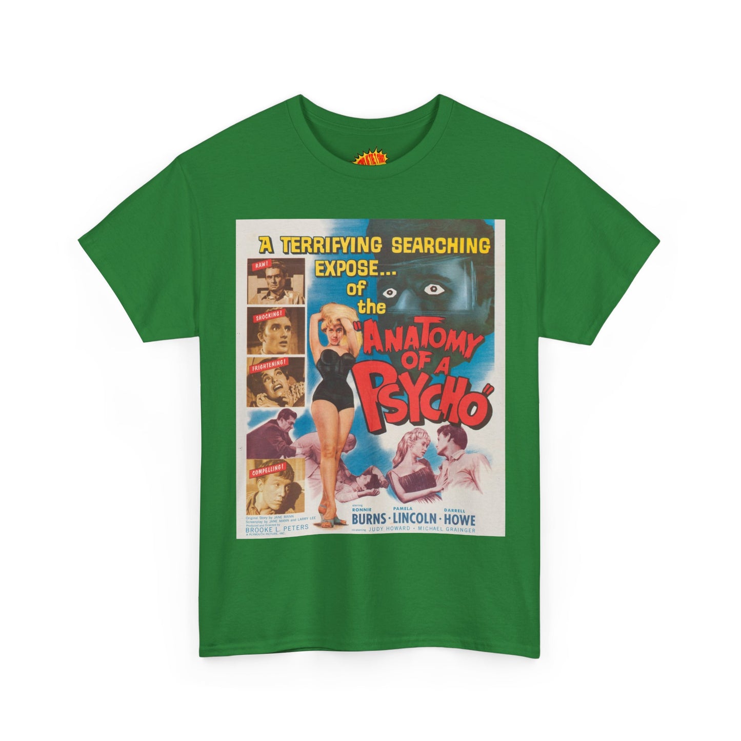 Anatomy of a Psycho Movie Poster T-Shirt *Multiple Colors*