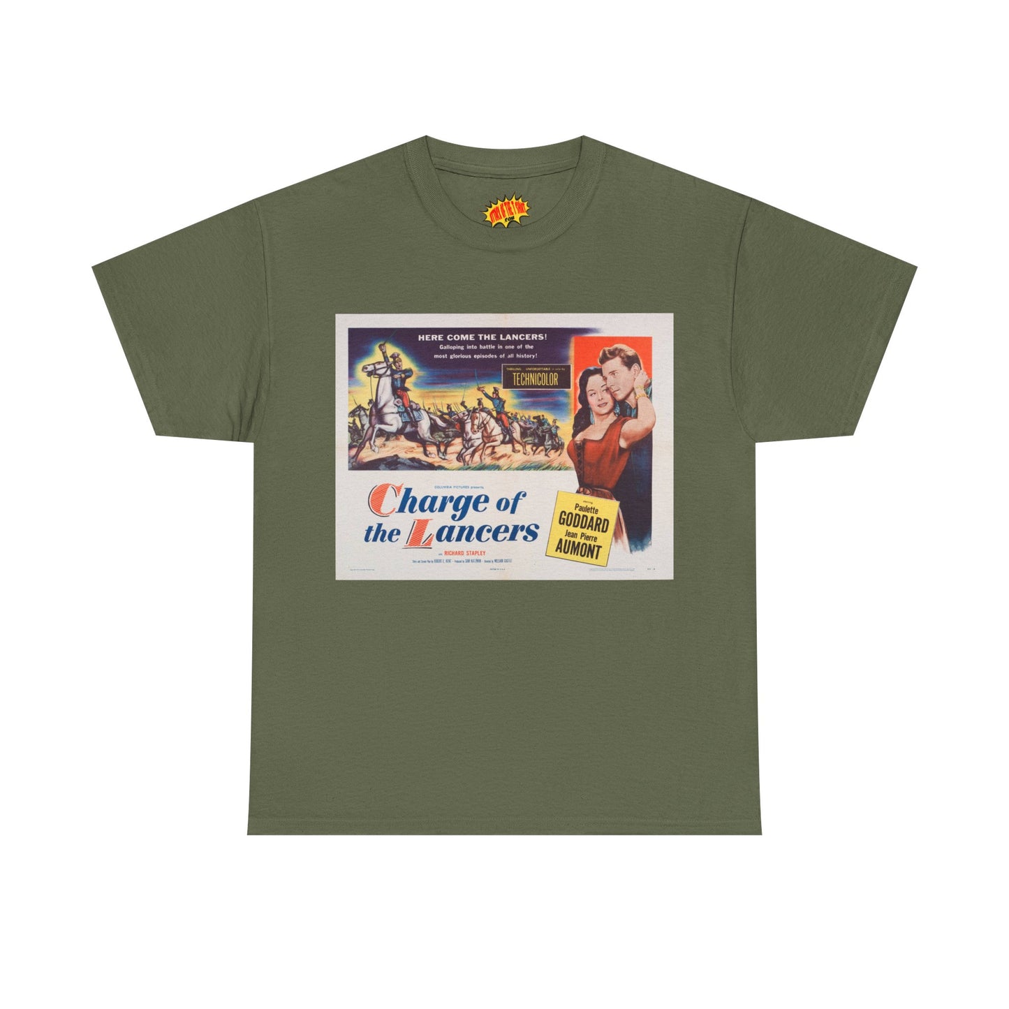 Charge of the Lancers Movie Poster T-Shirt *Multiple Colors*