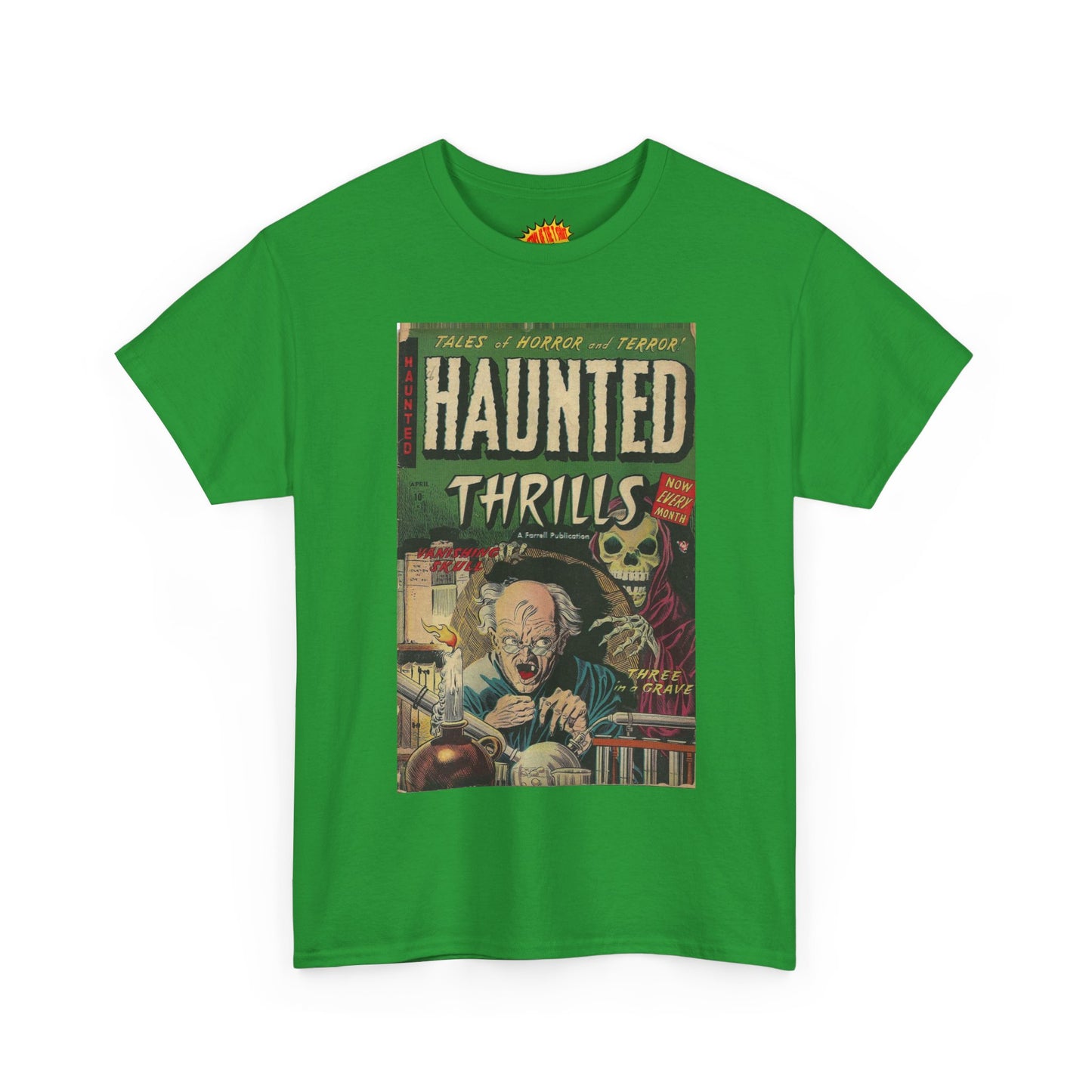 Haunted Thrills April Comic Tee Shirt *Multiple Colors*