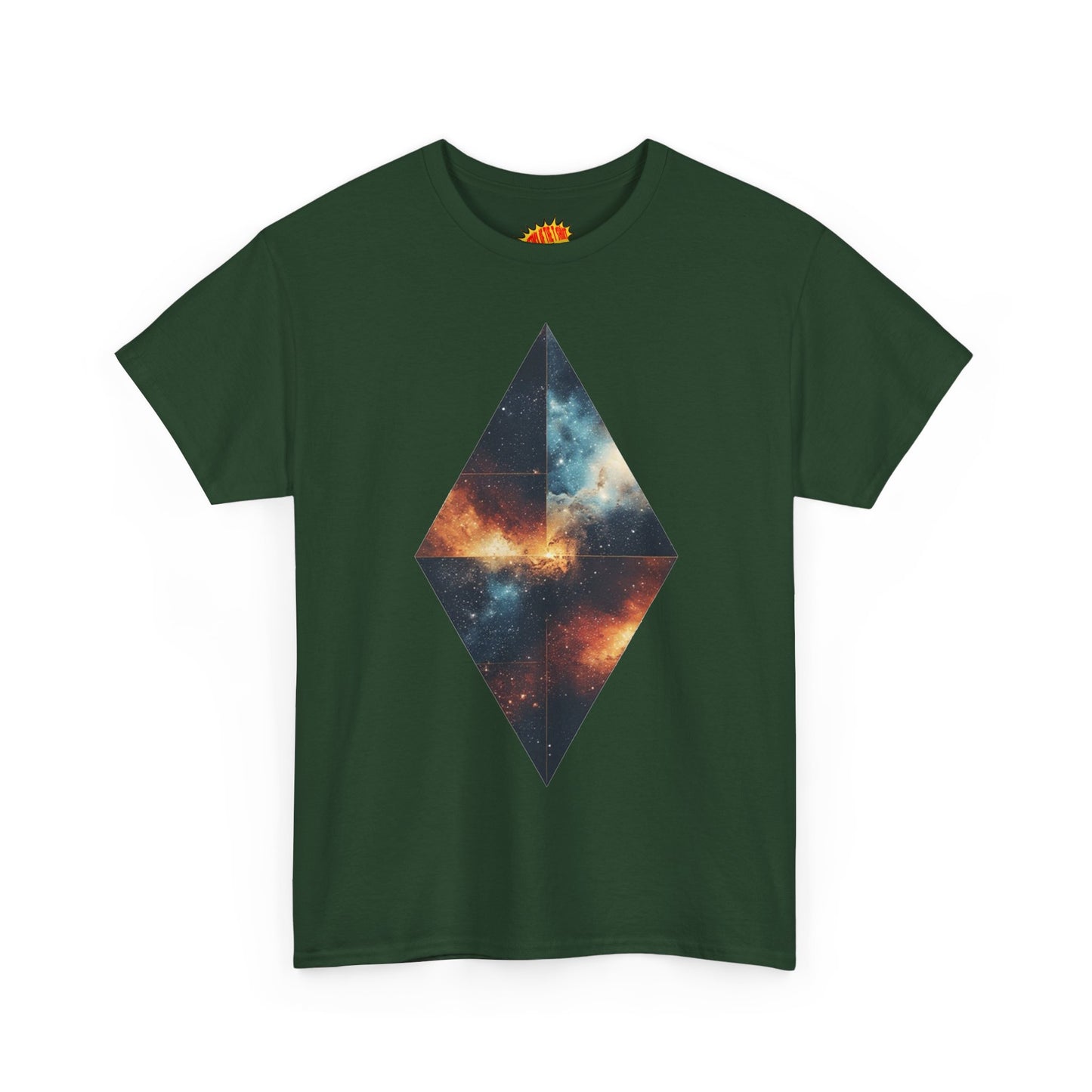 Diamond Shape Nebula Graphic Space Art Tee Shirt *Multiple Colors*