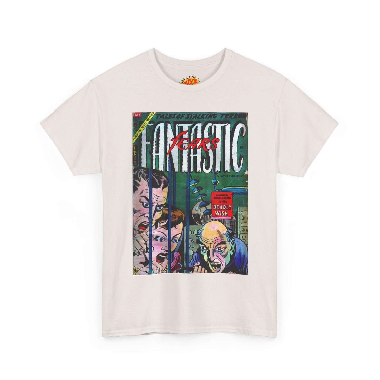 Fantastic Fears September - October Comic Tee Shirt *Multiple Colors*