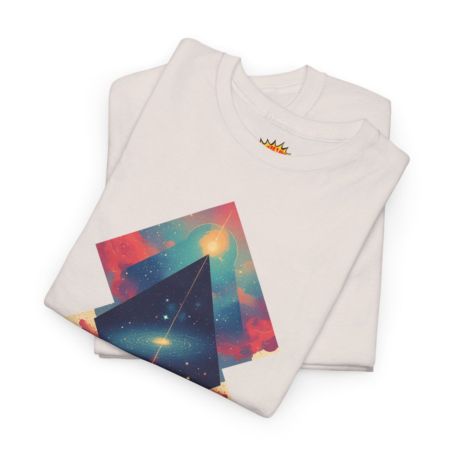 Geometric Shape Galaxy Graphic Space Art Tee Shirt *Multiple Colors*