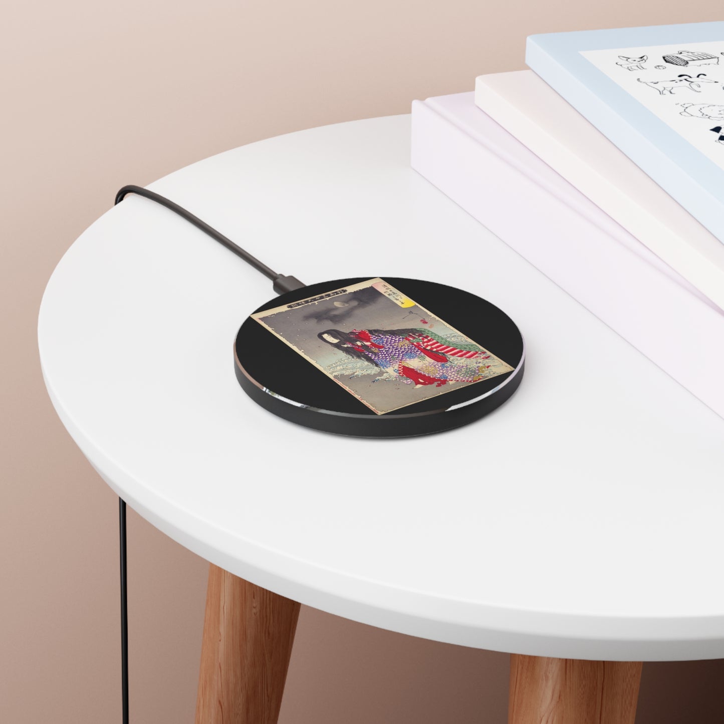 Kiyohime Changing Into a Serpent Wireless Charger