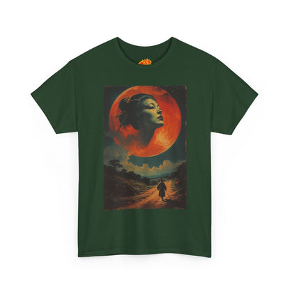 Traveller w/Blood Moon Cloud Woman T-Shirt