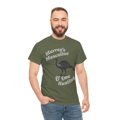 Murray's Mescaline & Emu Hunting Vintage Graphic T-Shirt S-3XL