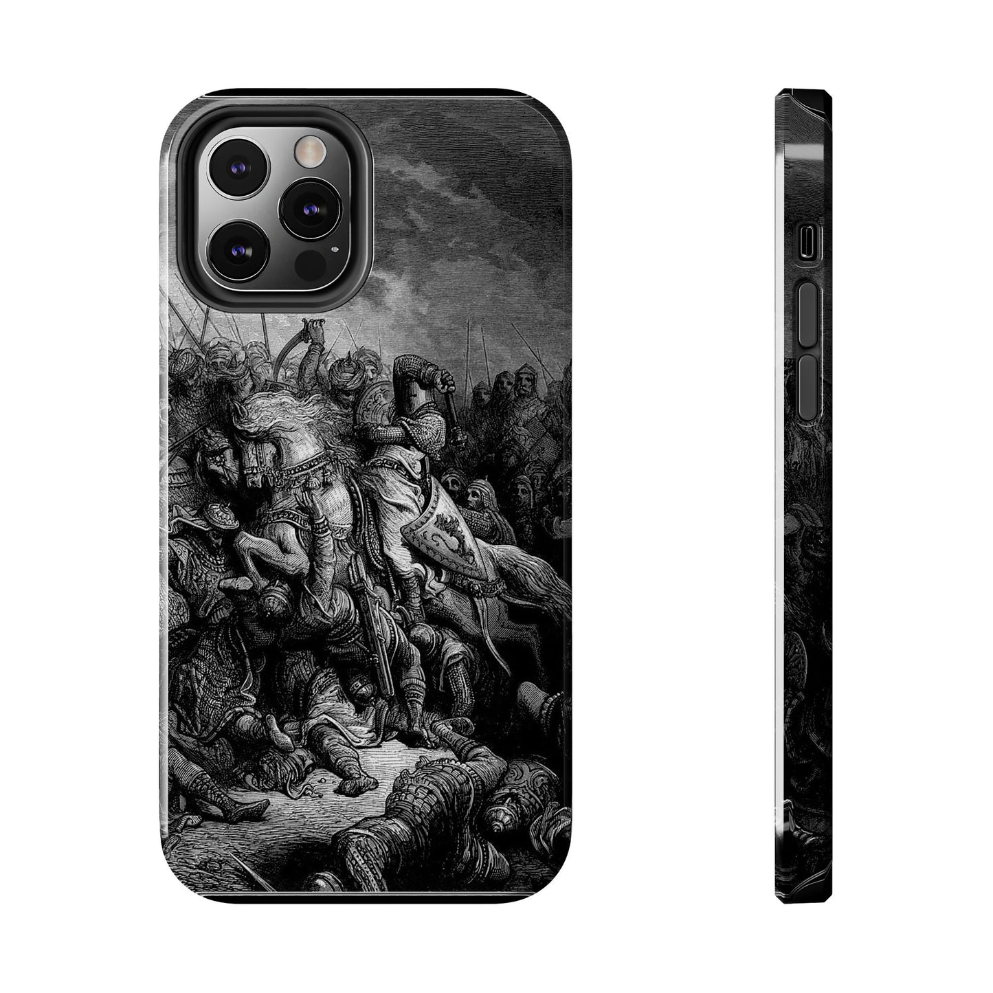 Richard and Saladin by Gustave Dore iPhone Case *Many Sizes Available*