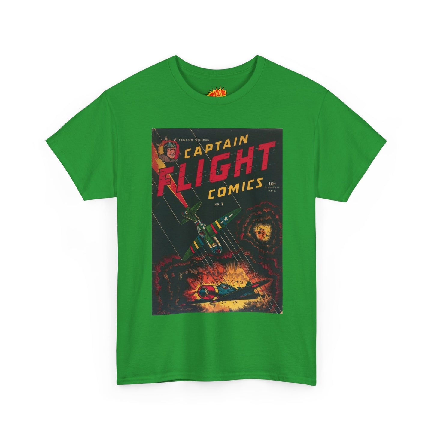 Captain Flight No. 7 Comic Tee Shirt *Multiple Colors*