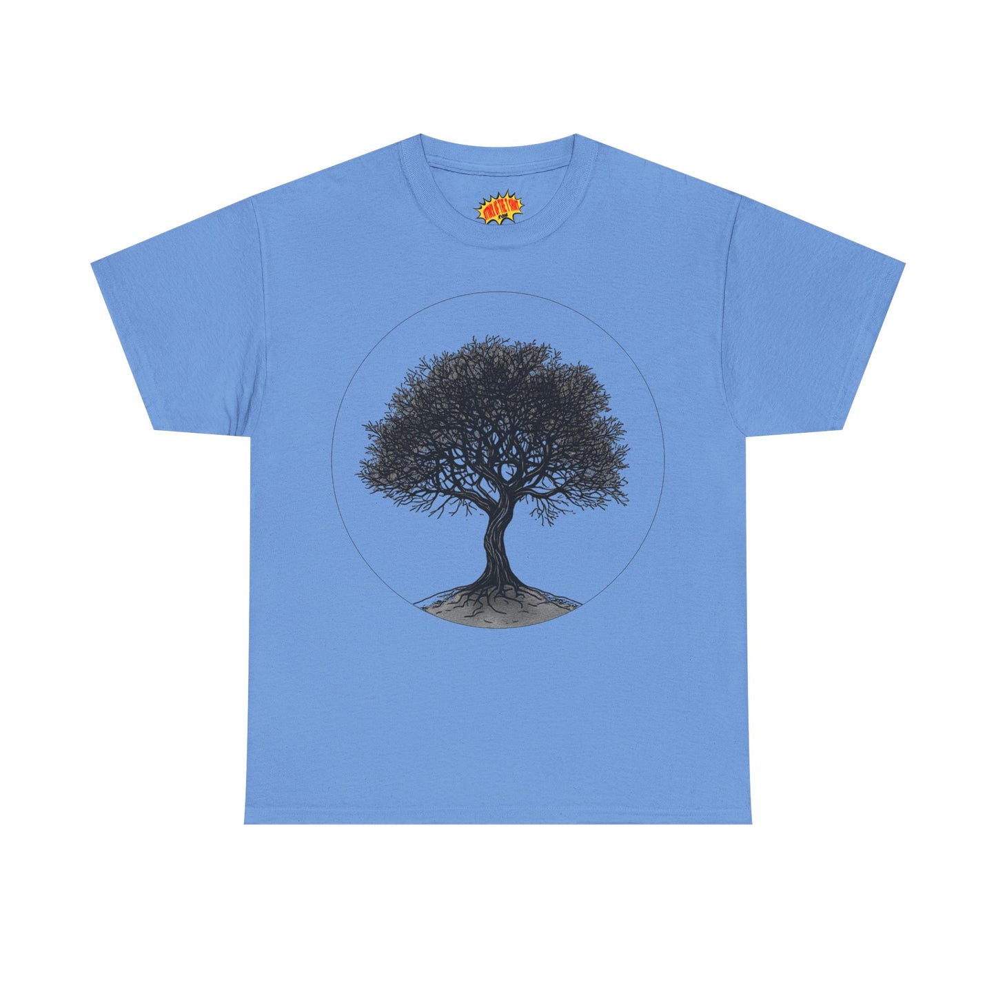 Circle Tree Sketch Drawing Graphic Art Tee Shirt *Multiple Colors*