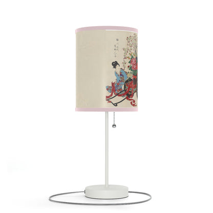 Flower Cart by Chikanobu Japanese Lamp Many Colors Available