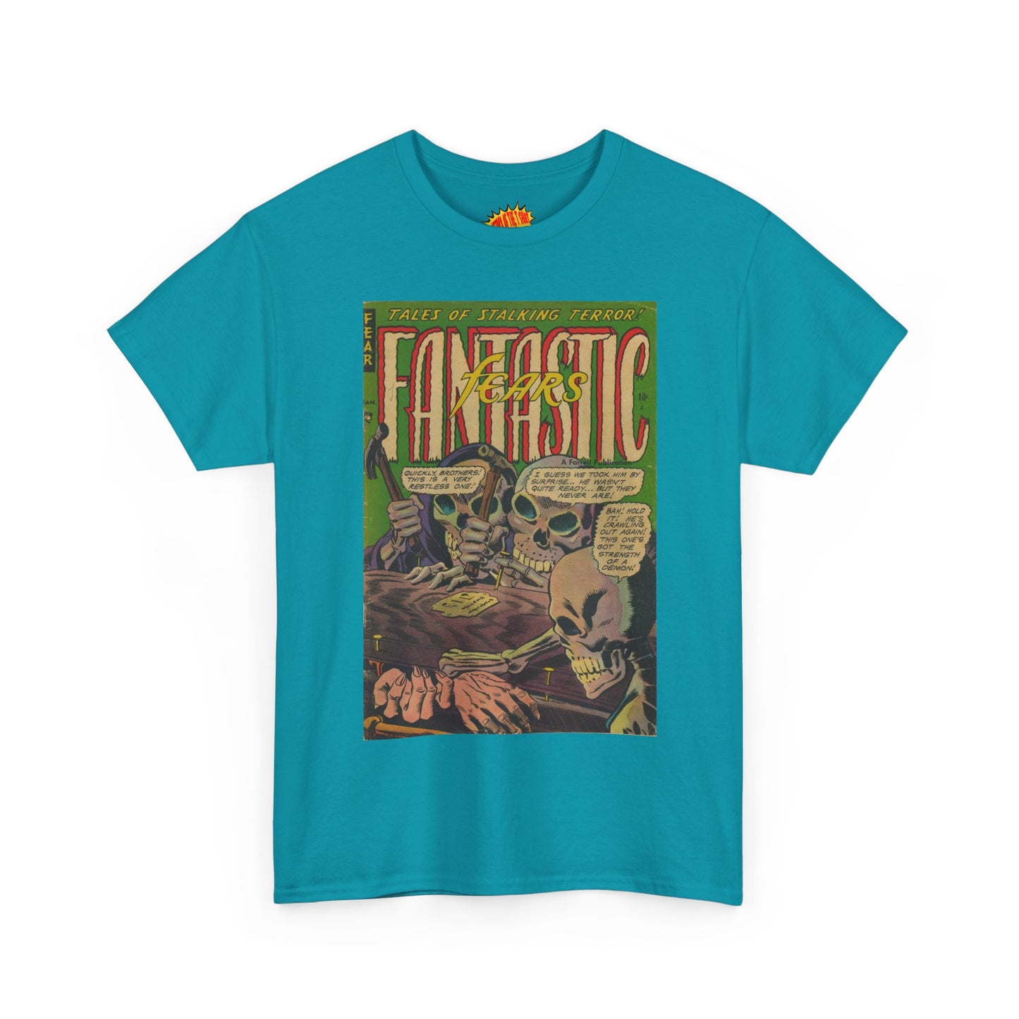Fantastic Fears January Comic Tee Shirt *Multiple Colors*