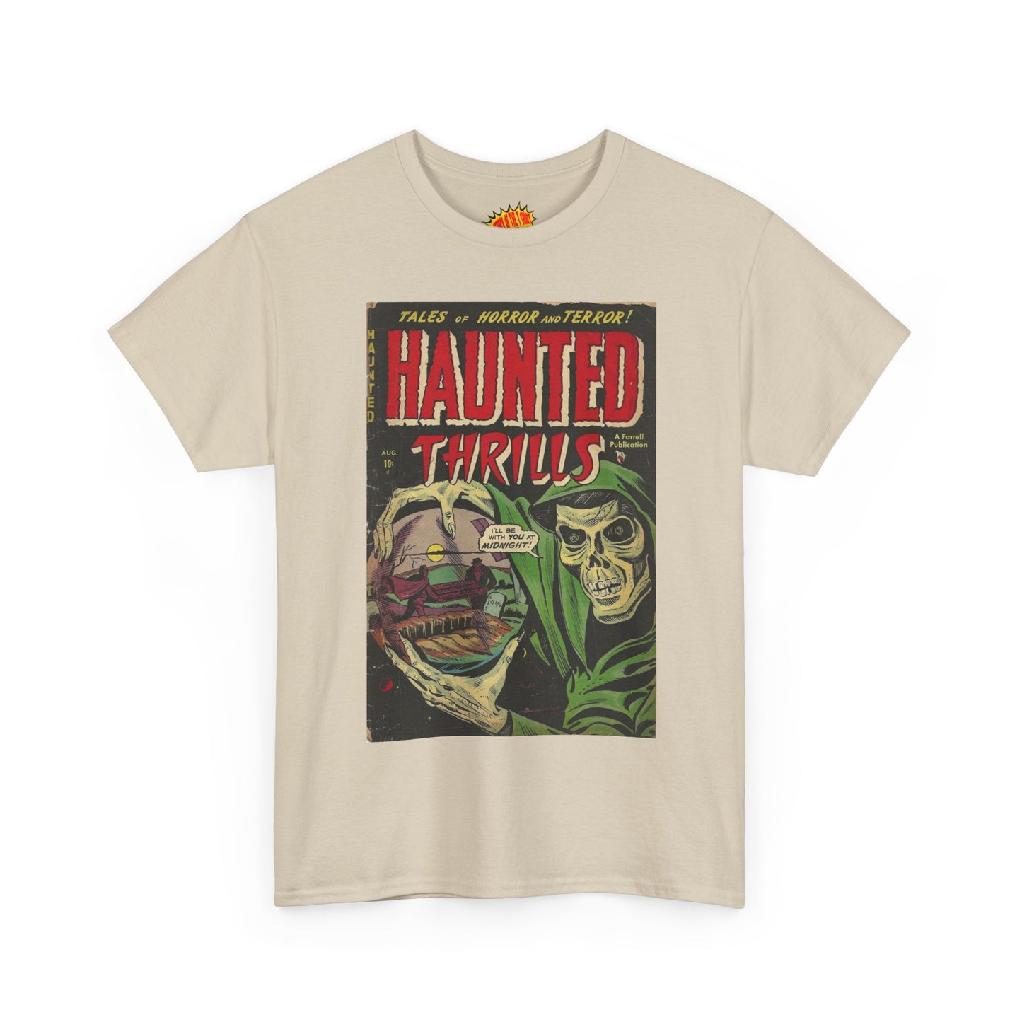 Haunted Thrills August Comic Tee Shirt *Multiple Colors*
