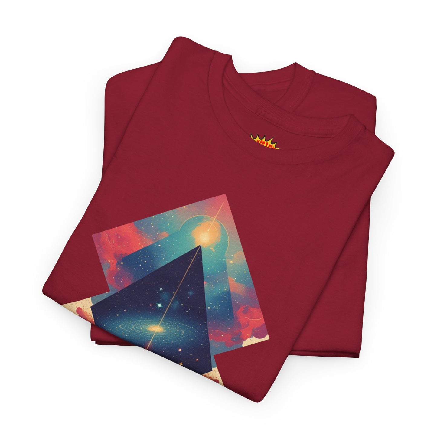 Geometric Shape Galaxy Graphic Space Art Tee Shirt *Multiple Colors*