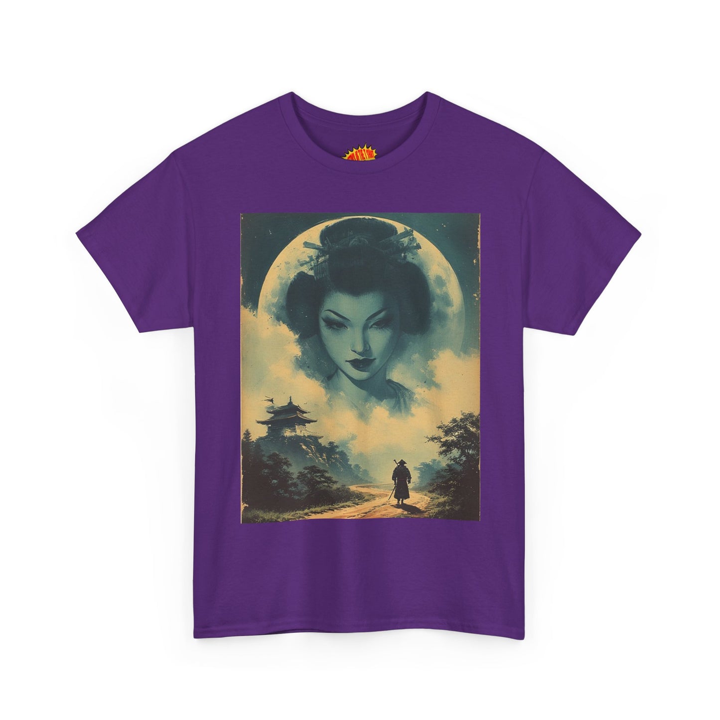 Traveller w/Full Moon Sky Woman T-Shirt *Multiple Colors*