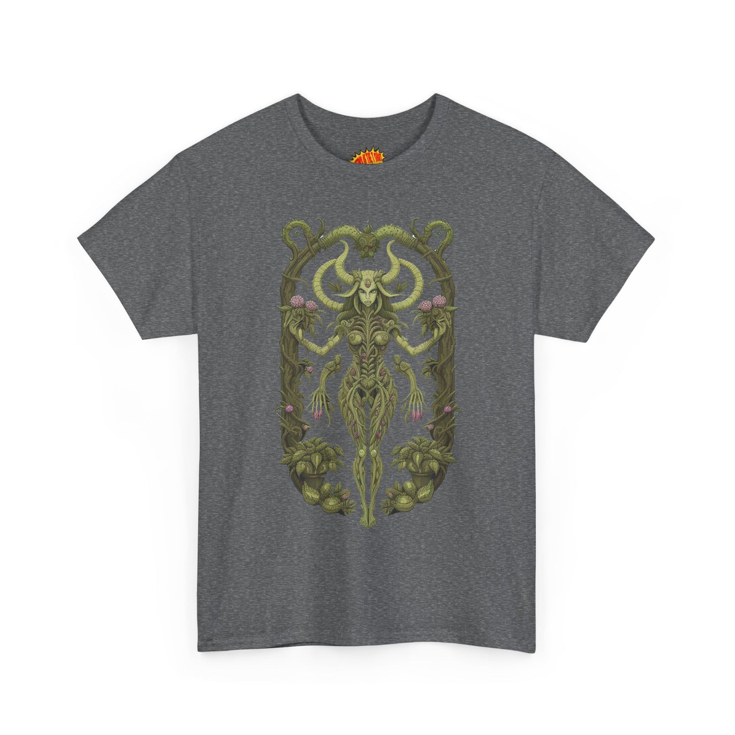 Dryad Flower Succubus Heavy Cotton Forest Dweller Tee Shirt *Multiple Colors*