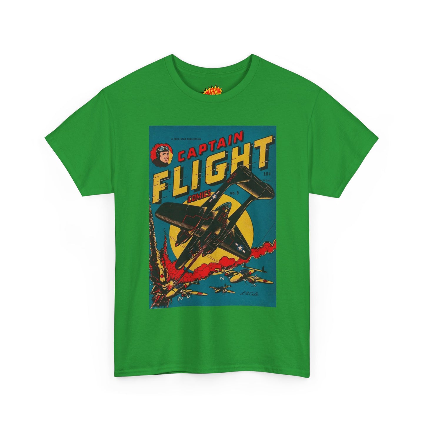 Captain Flight No. 9 Comic Tee Shirt *Multiple Colors*