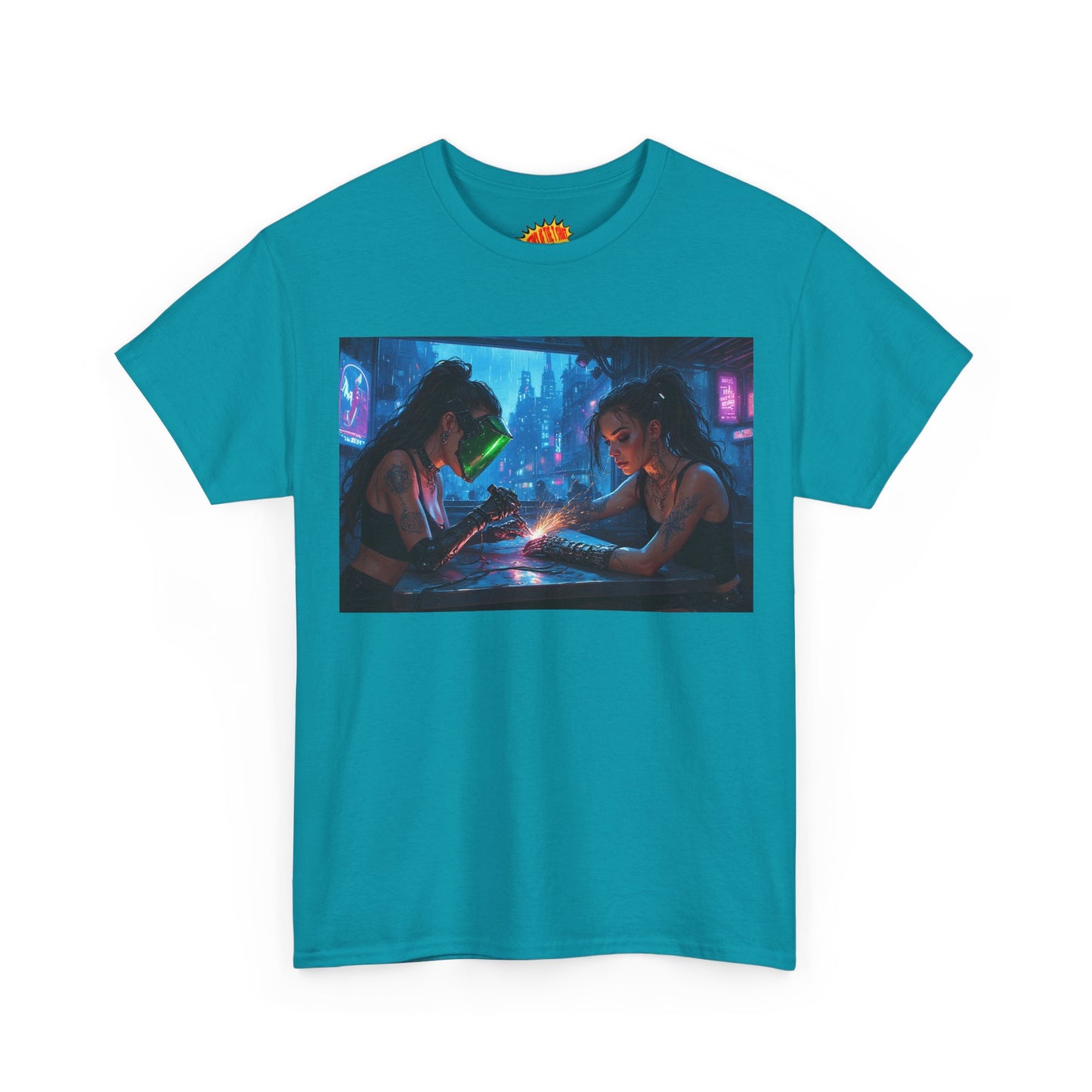 Cyberpunk Hand Repair Scene T-Shirt *Multiple Colors*
