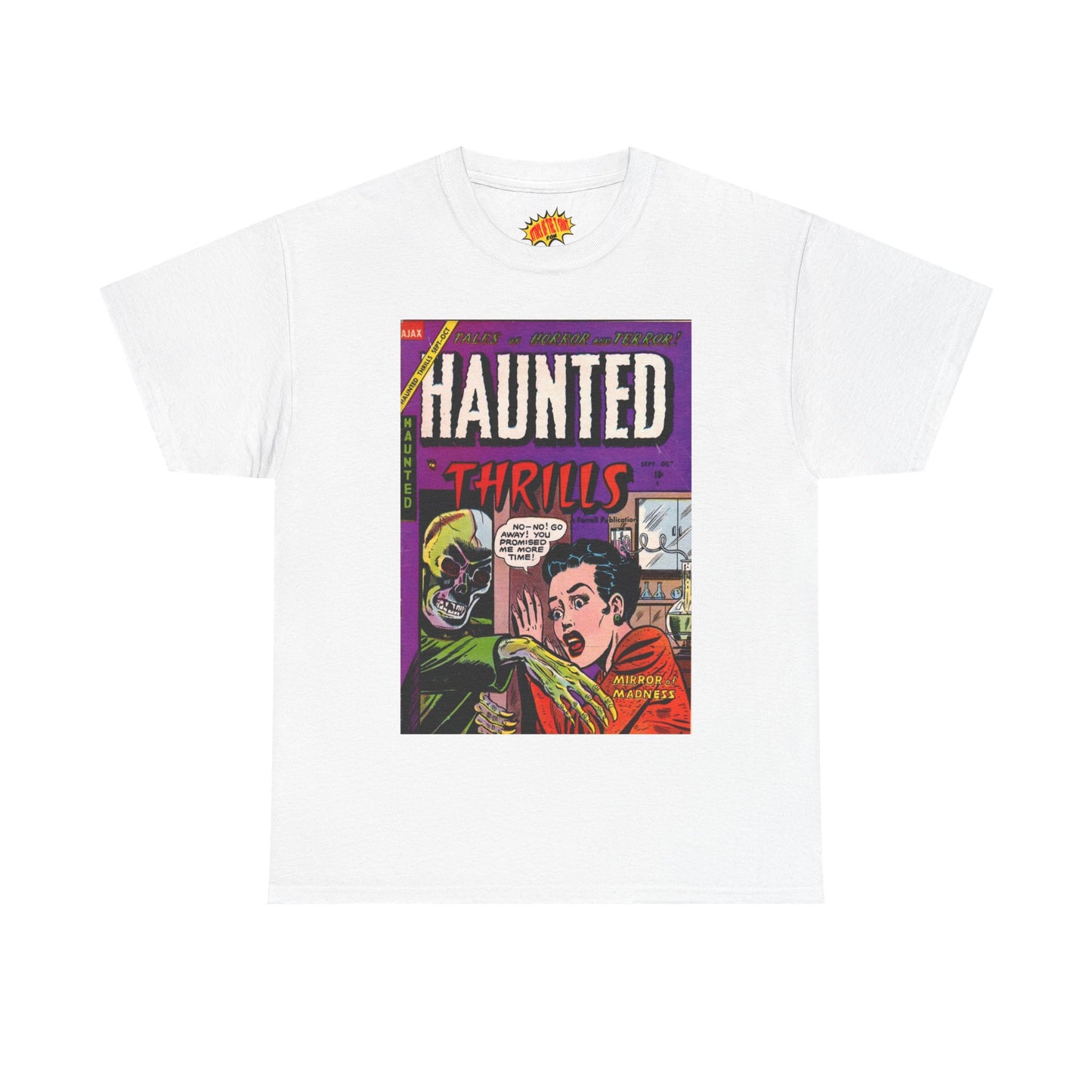 Haunted Thrills September - October Comic Tee Shirt *Multiple Colors*