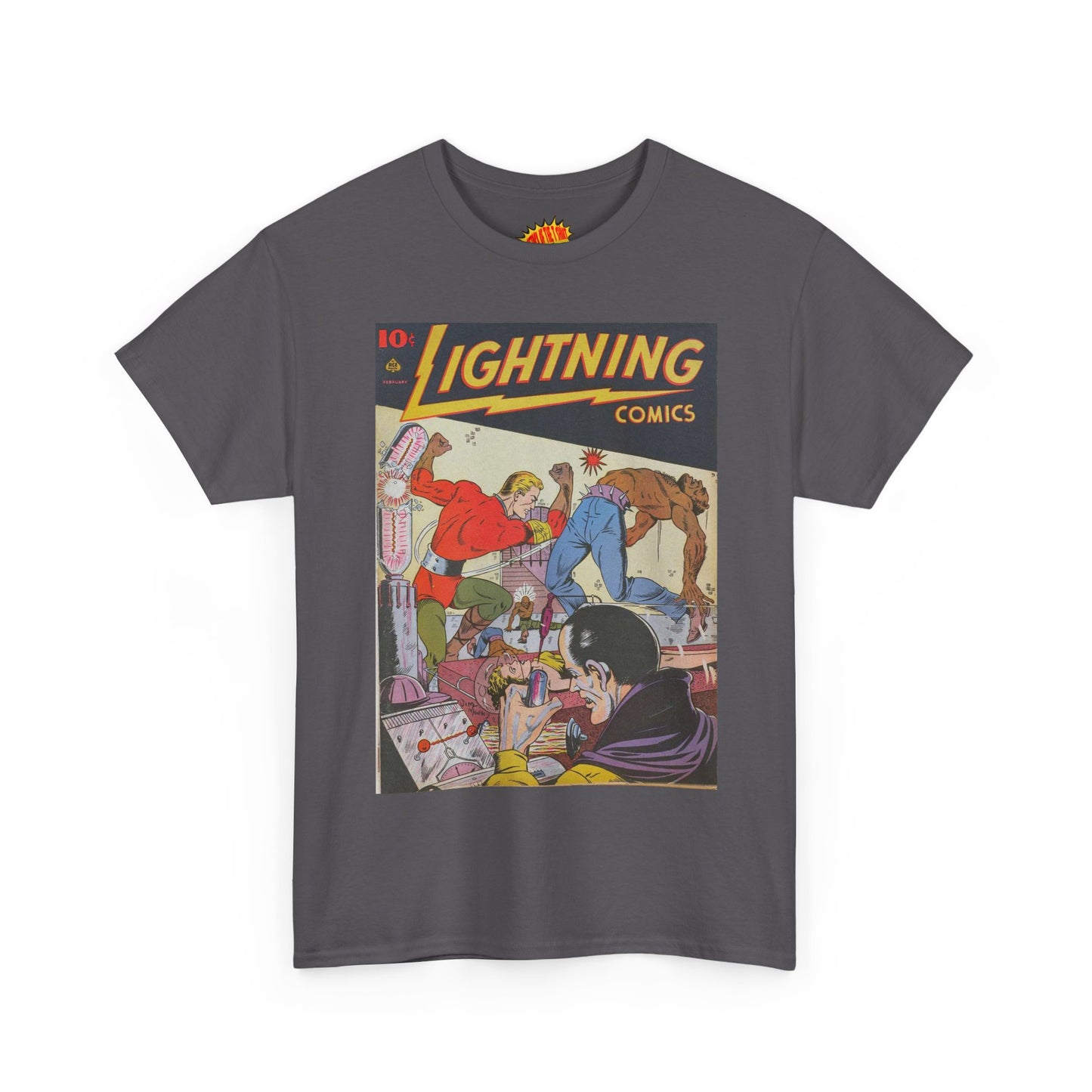 Lightning Comics February Comic Tee Shirt *Multiple Colors*