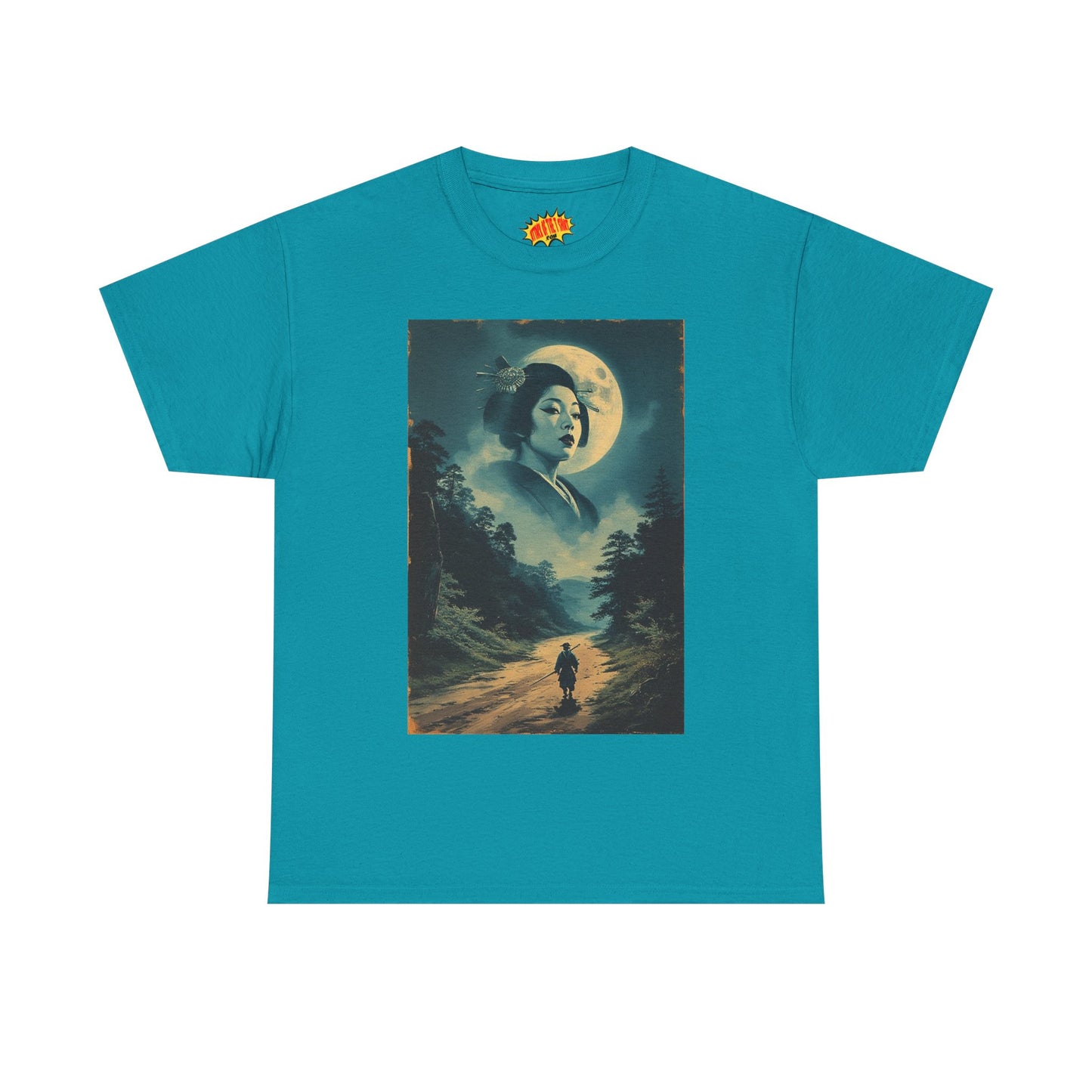 Traveller w/Full Moon Cloud Woman T-Shirt *Multiple Colors*