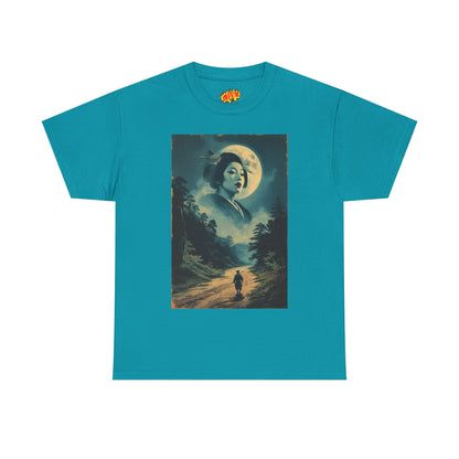 Traveller w/Full Moon Cloud Woman T-Shirt