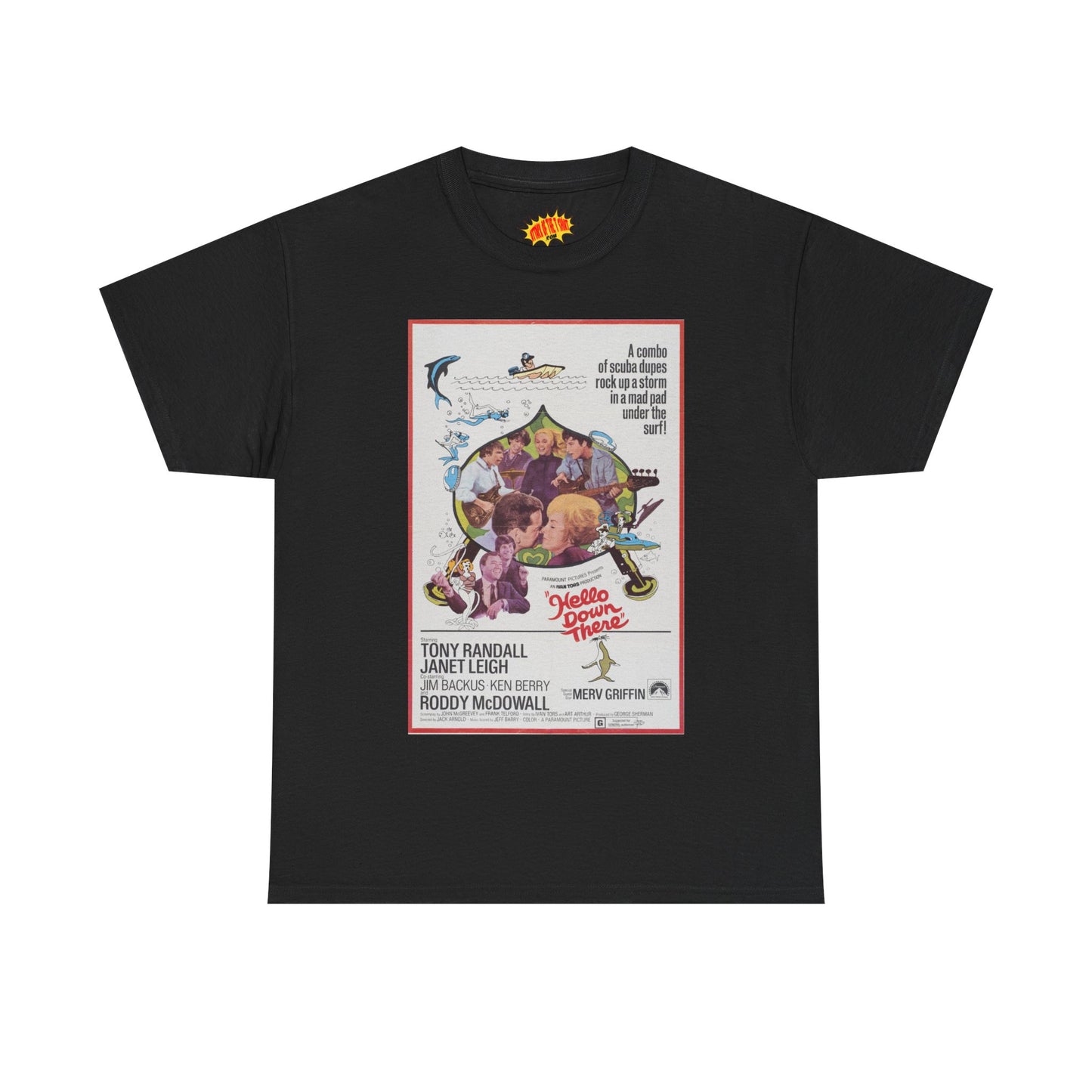 Hello Down There Movie Poster T-Shirt *Multiple Colors*