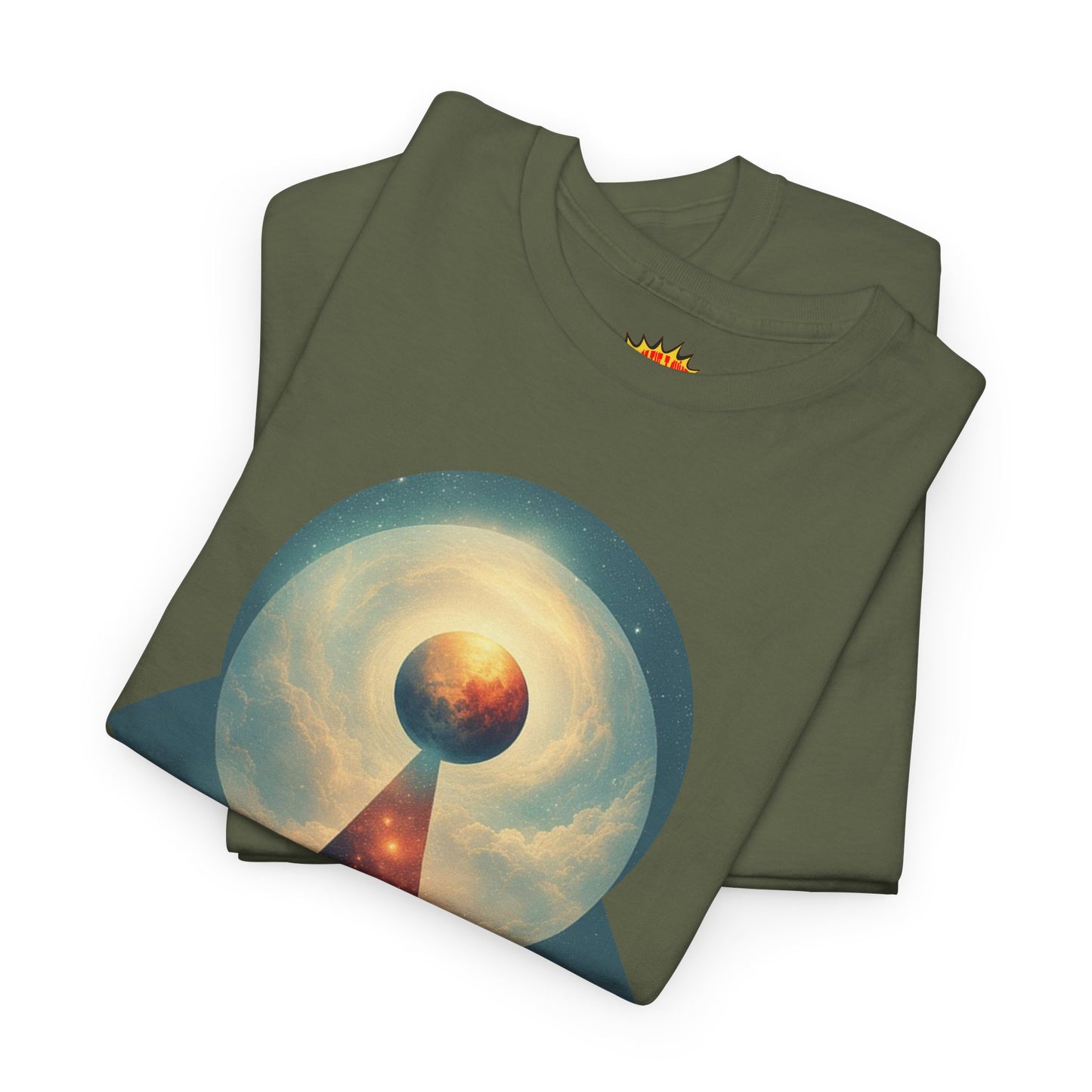 Geometric Galaxy Graphic Space Art Tee Shirt *Multiple Colors*