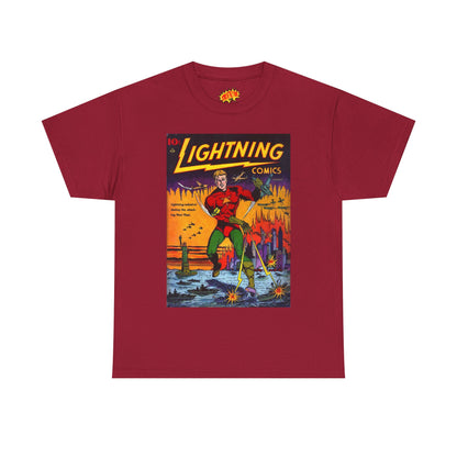 Lightning Comics August Comic Tee Shirt