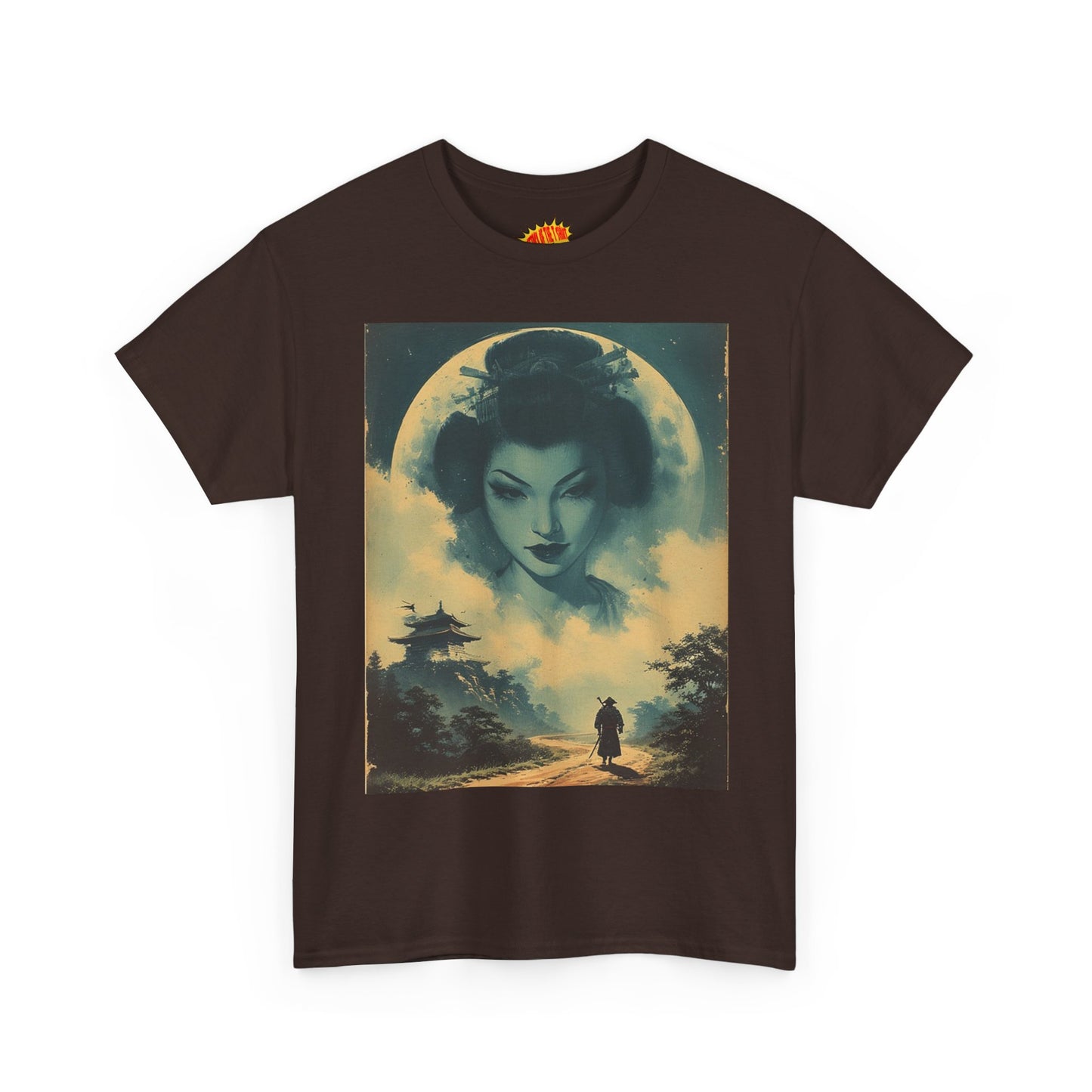Traveller w/Full Moon Sky Woman T-Shirt *Multiple Colors*
