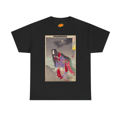 Kiyohime - 36 Ghosts Yoshitoshi Heavy Cotton Tee Many Sizes and Colors Available
