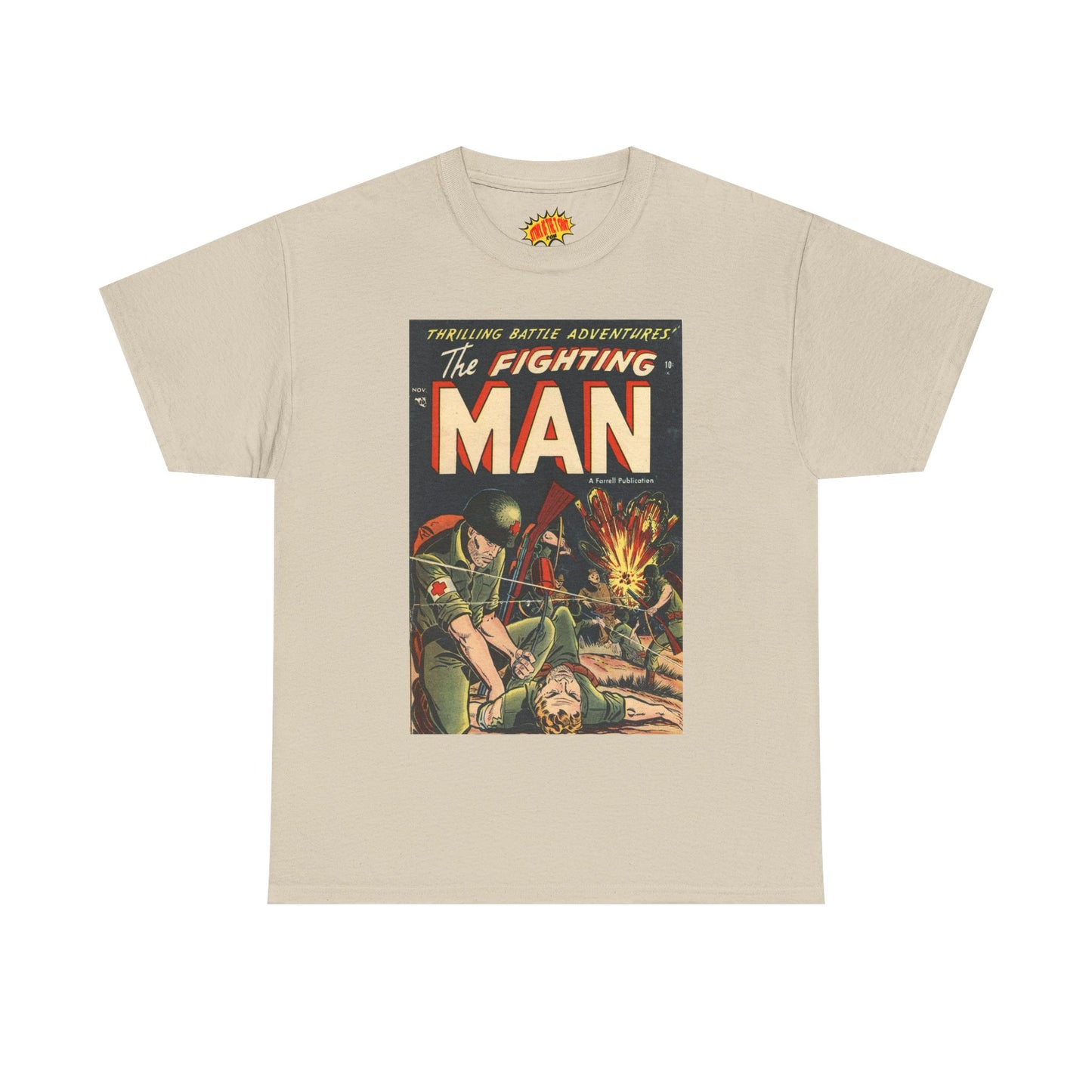 The Fighting Man November Comic Tee Shirt *Multiple Colors*