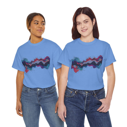 Nebula Space Art Graphic Tee Shirt