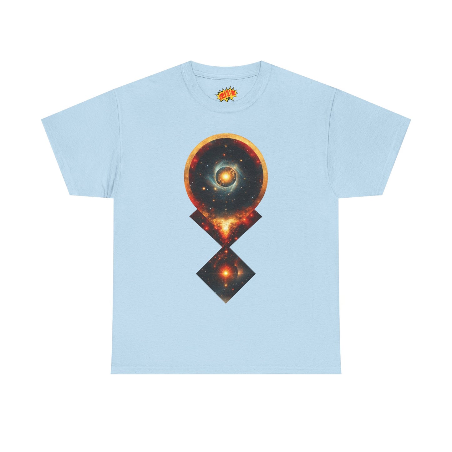 Geometric Space Nebula Graphic Art Tee Shirt *Multiple Colors*