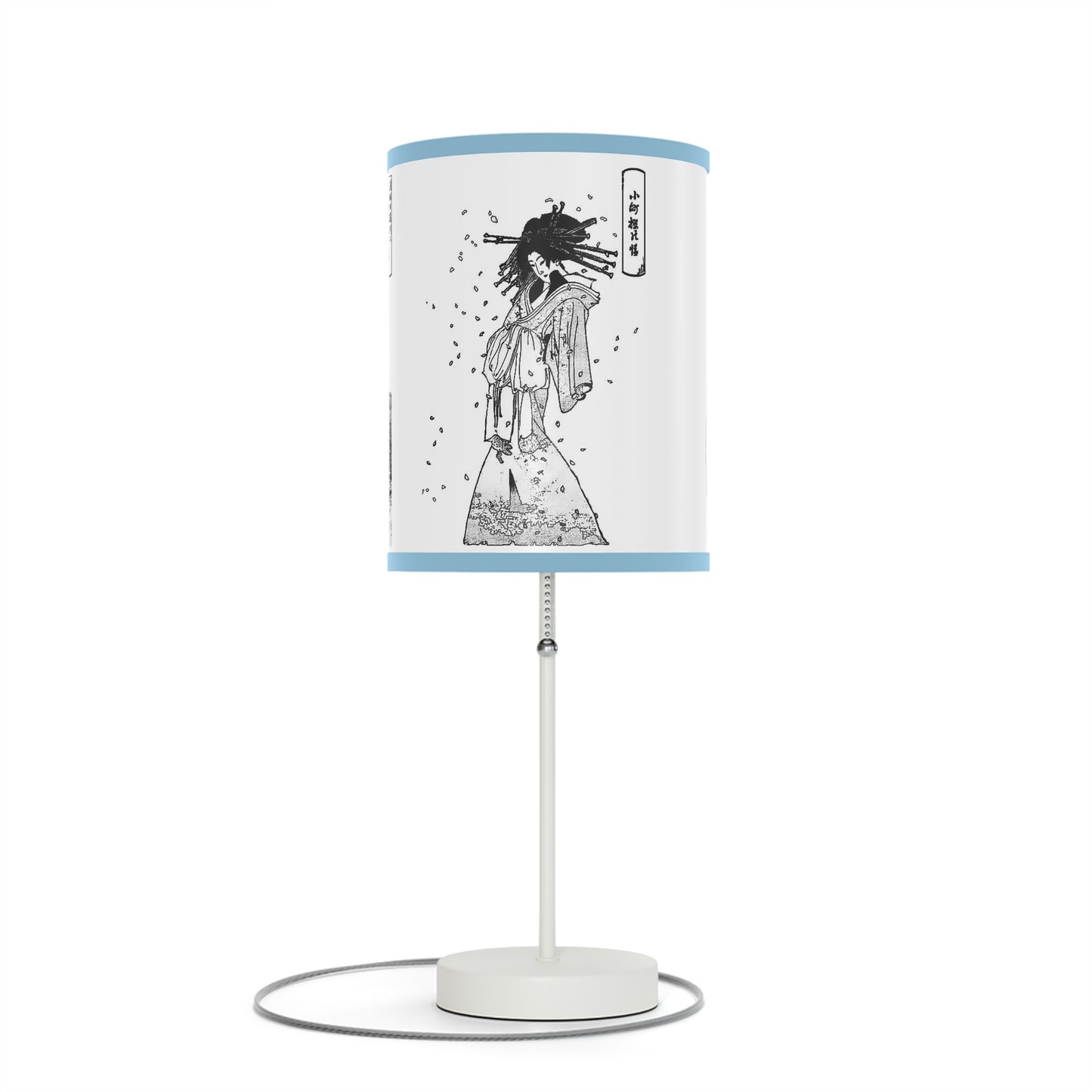 Japanese Woodcut Lamp