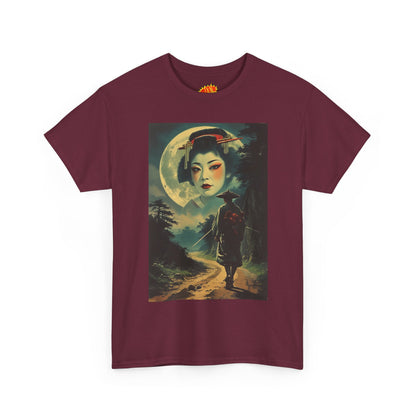 Night Traveller w/Full Moon Geisha T-Shirt