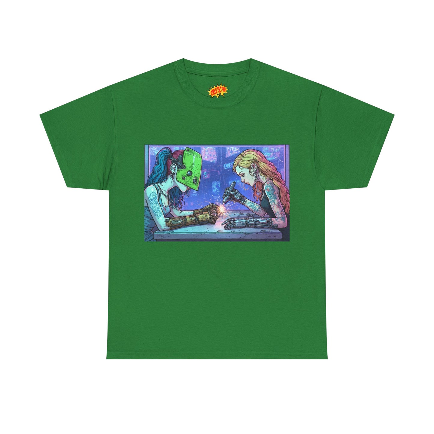 Robot Hands Manicure Cyberpunk T-Shirt *Multiple Colors*