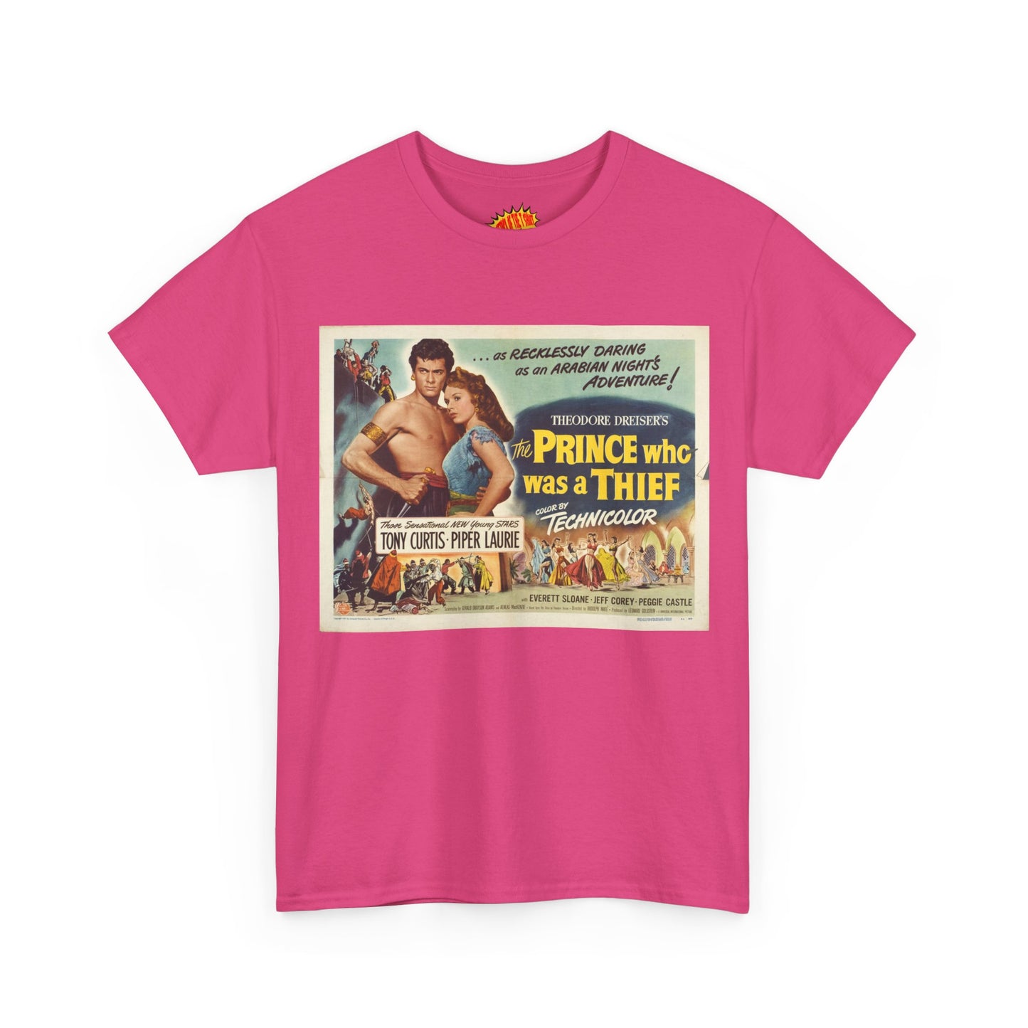The Prince Who was a Thief Movie Poster T-Shirt *Multiple Colors*