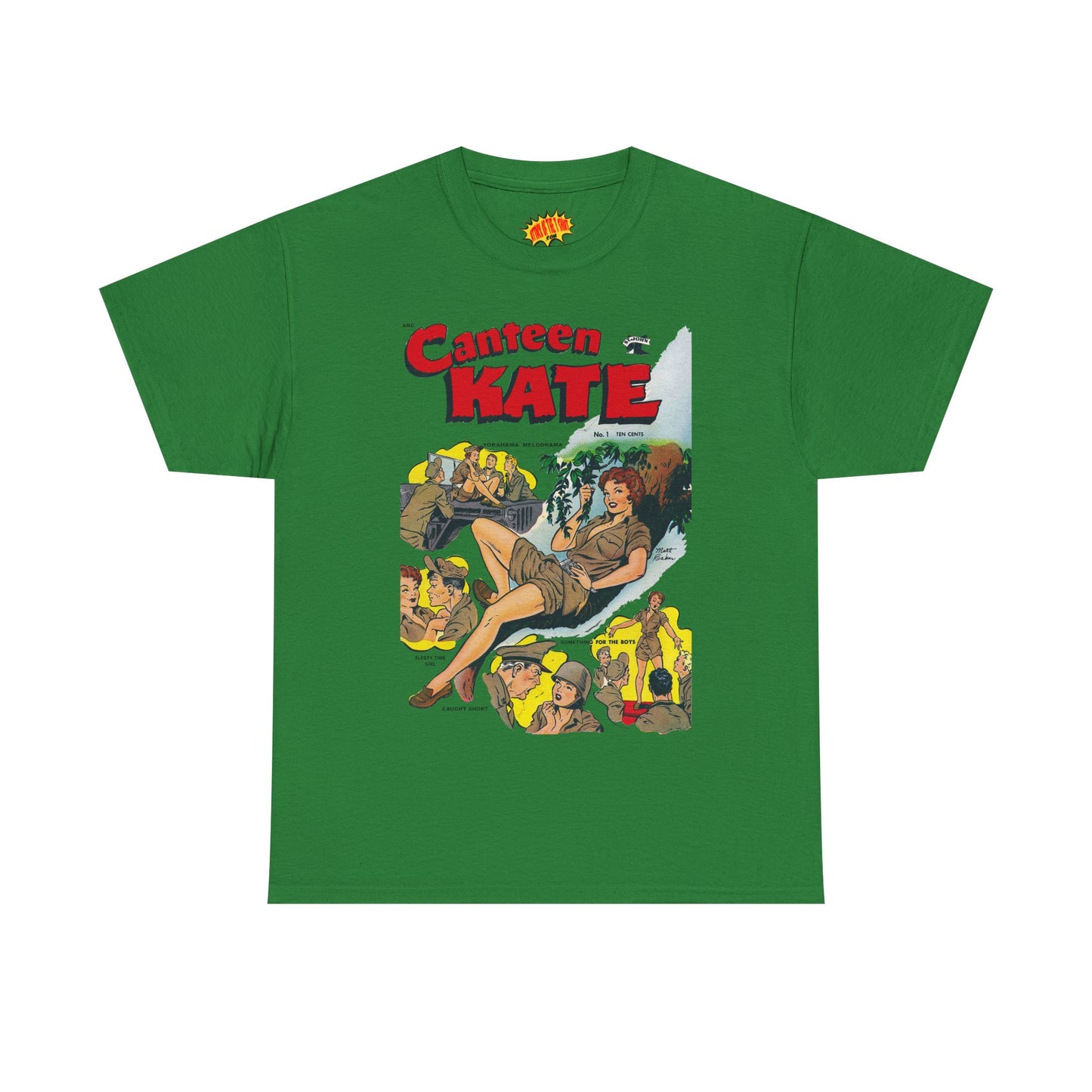 Canteen Kate #1 - Heavy Cotton Tee *Many Sizes and Colors Available*
