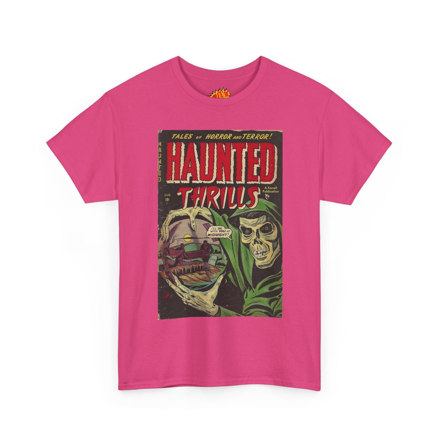 Haunted Thrills August Comic Tee Shirt *Multiple Colors*