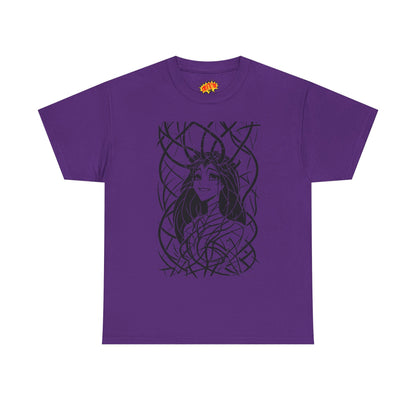 Thorny Vine Dryad Woman Fantasy Nature T-Shirt
