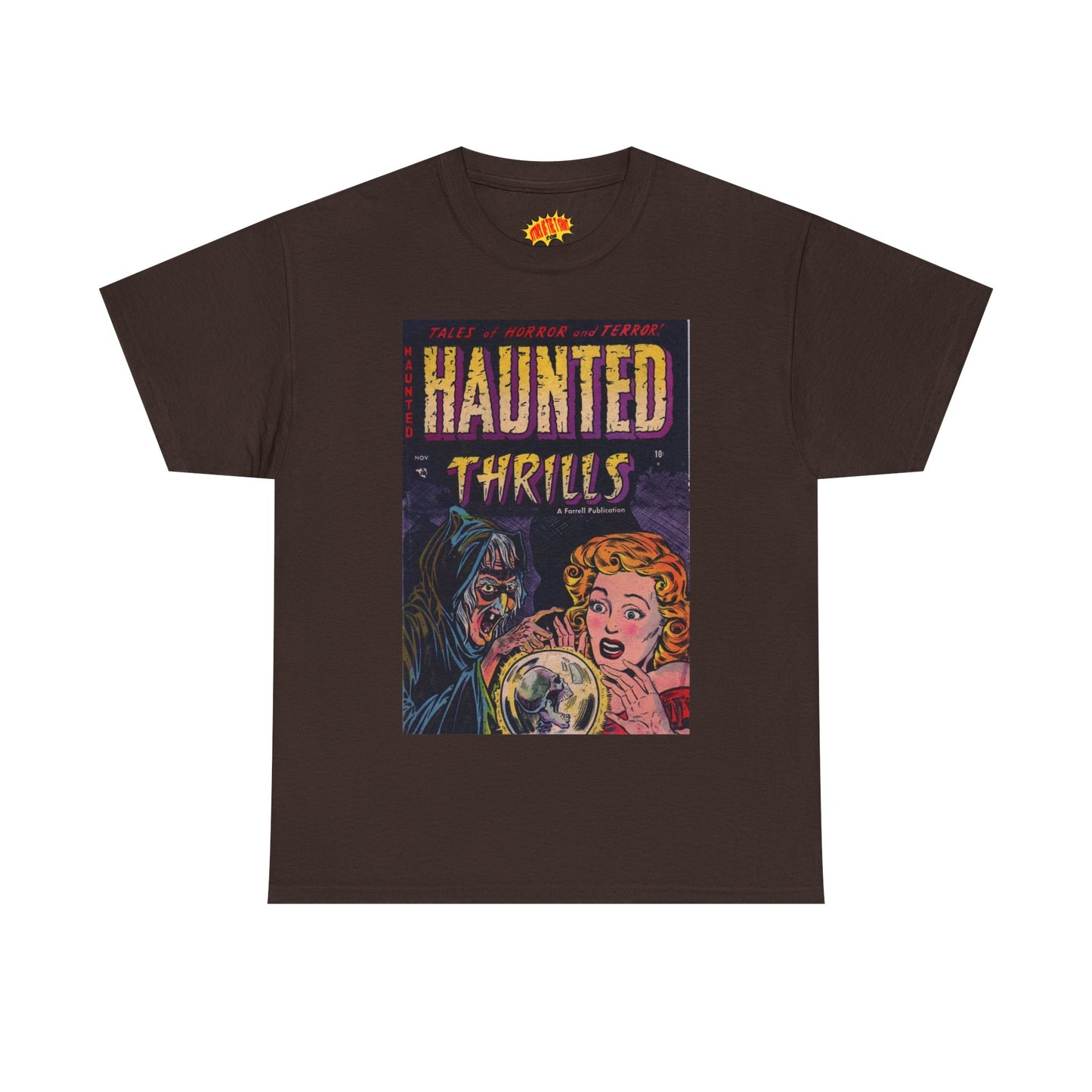 Haunted Thrills November Comic Tee Shirt *Multiple Colors*