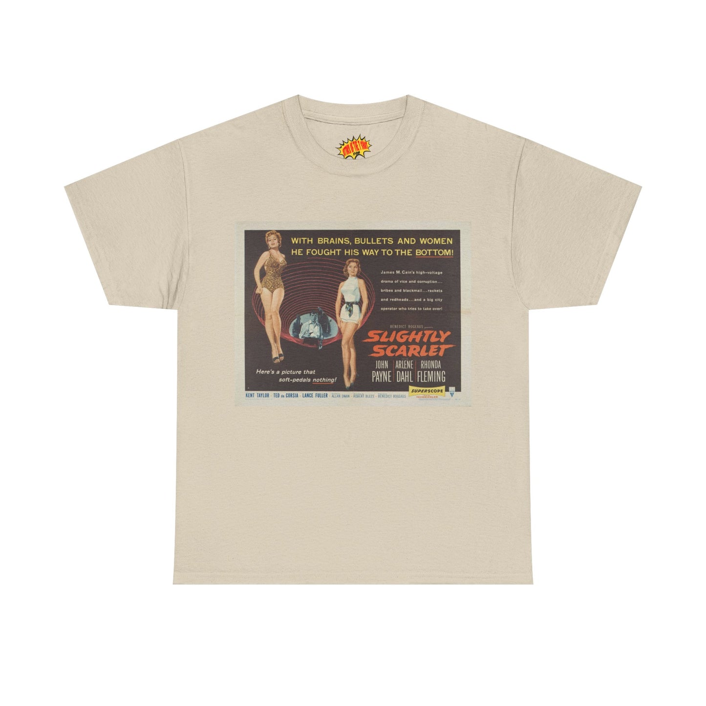 Slightly Scarlet Movie Poster T-Shirt *Multiple Colors*