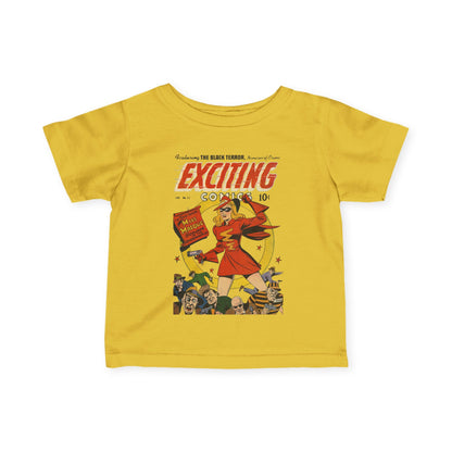 Exciting Comics #53 feat Miss Masque Infant Tee *Many Sizes/Colors Available*