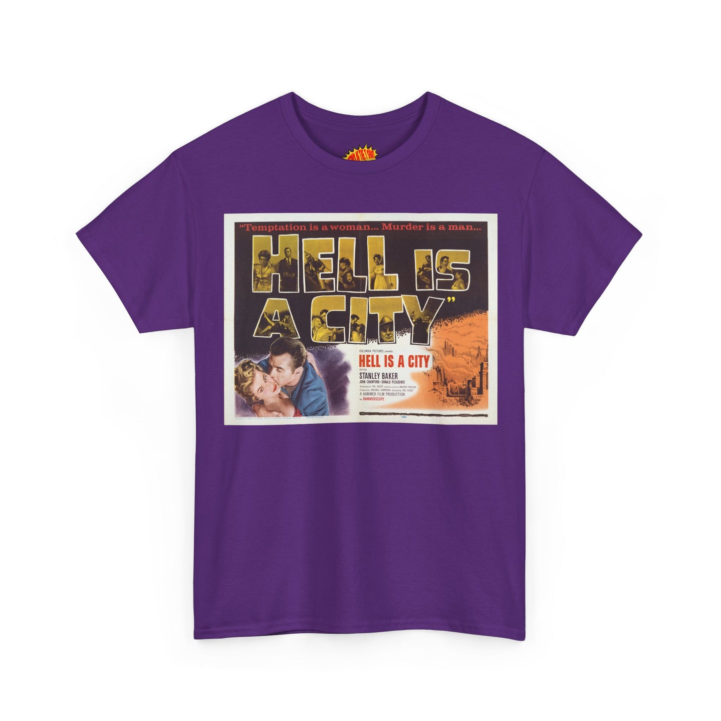 Hell is a City Movie Poster T-Shirt *Multiple Colors*