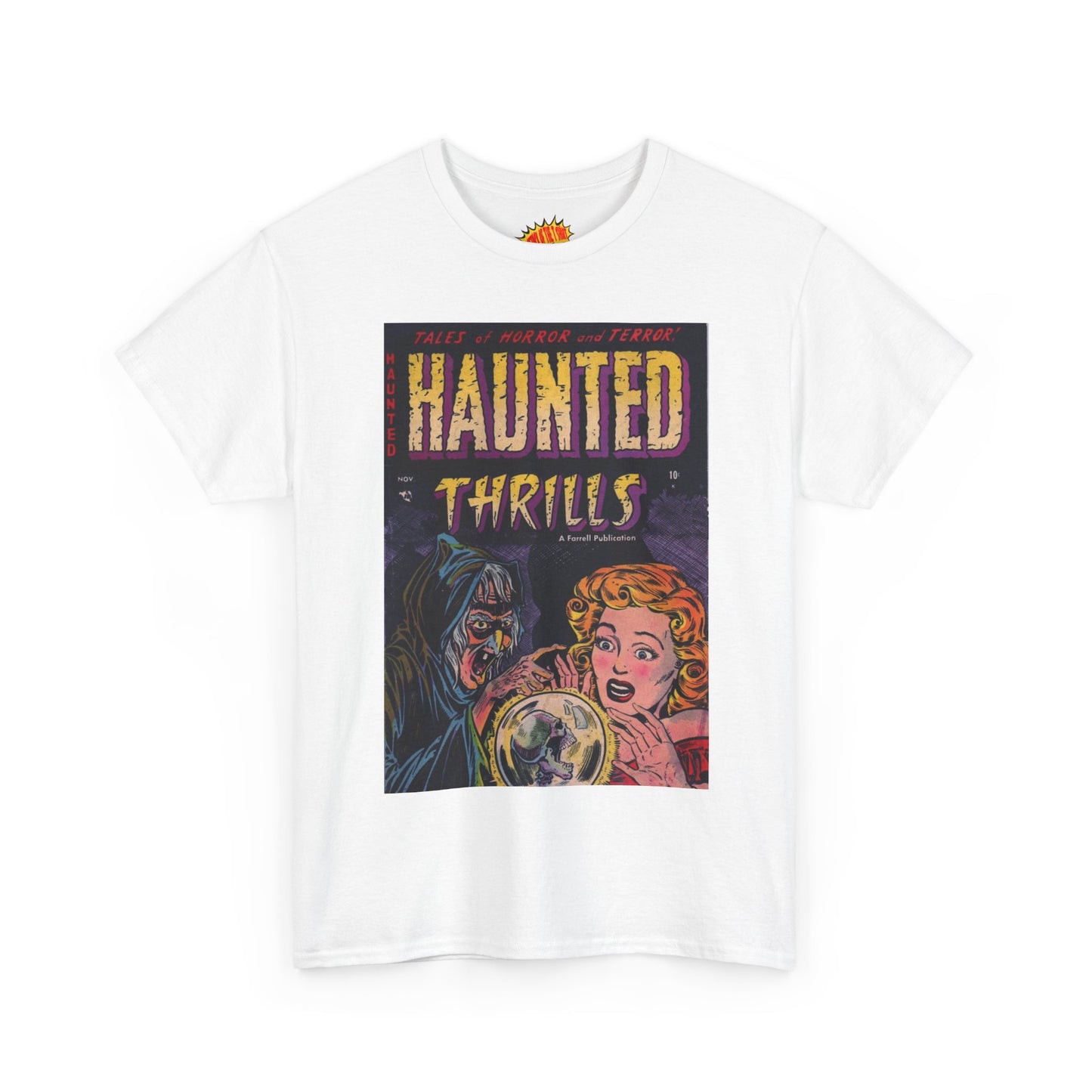 Haunted Thrills November Comic Tee Shirt *Multiple Colors*