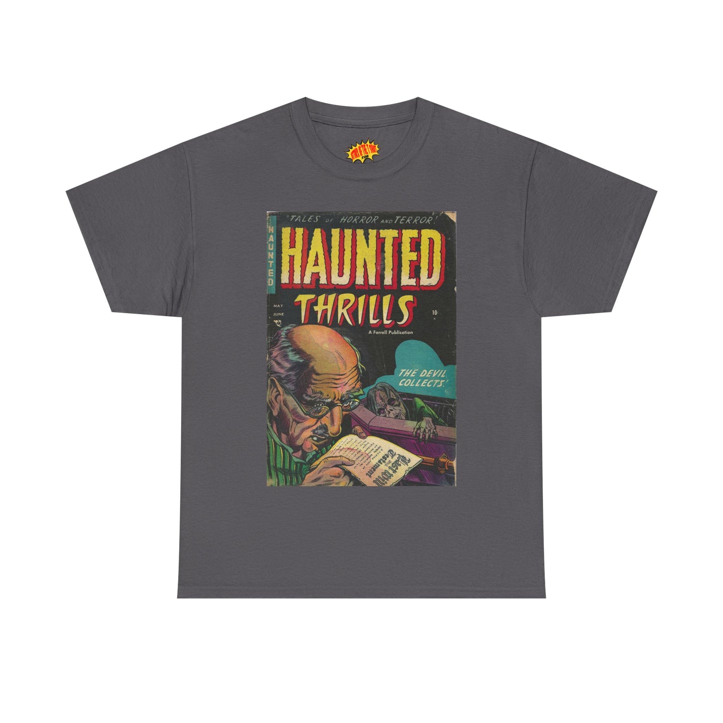 Haunted Thrills May - June Comic Tee Shirt *Multiple Colors*